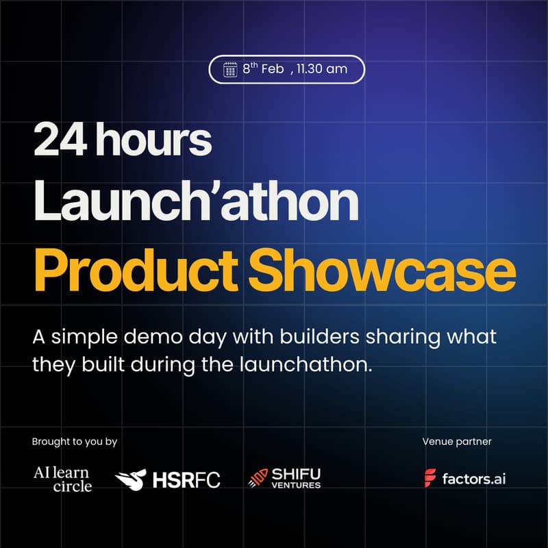 Cover Image for Product Showcase: What Builders Built in 24 Hours