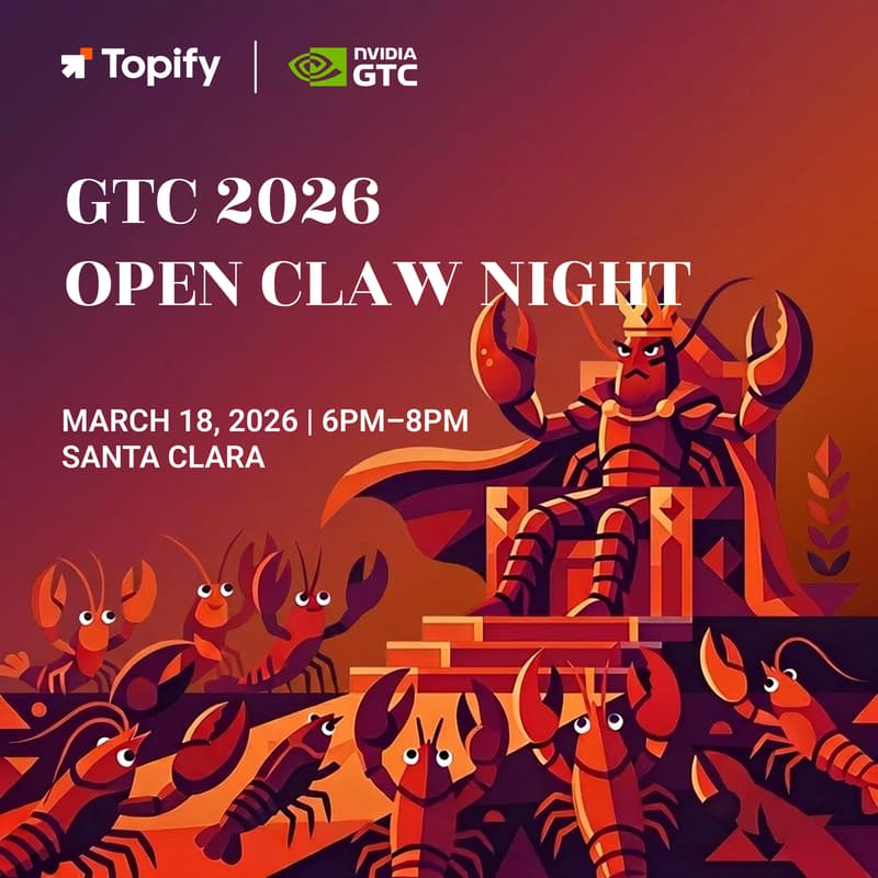 Cover Image for GTC 2026 OpenClaw Night