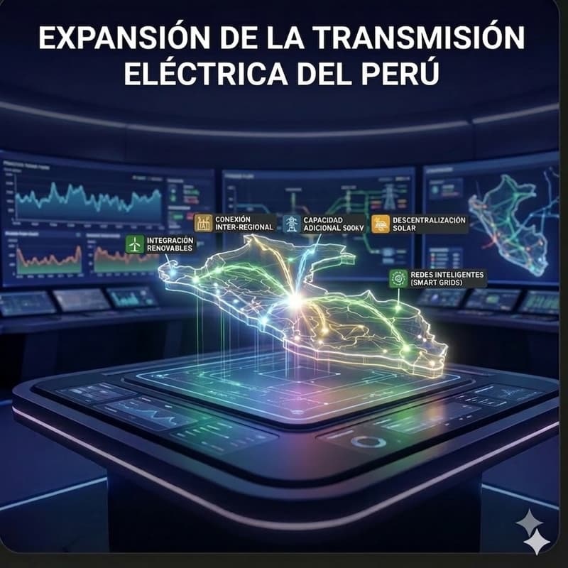Cover Image for Webinar Gratuito || Expansión de la transmisión eléctrica del Perú🔋⚡