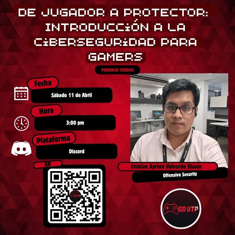 Foto de portada de De Jugador a Protector: Introducción a la Ciberseguridad para Gamers