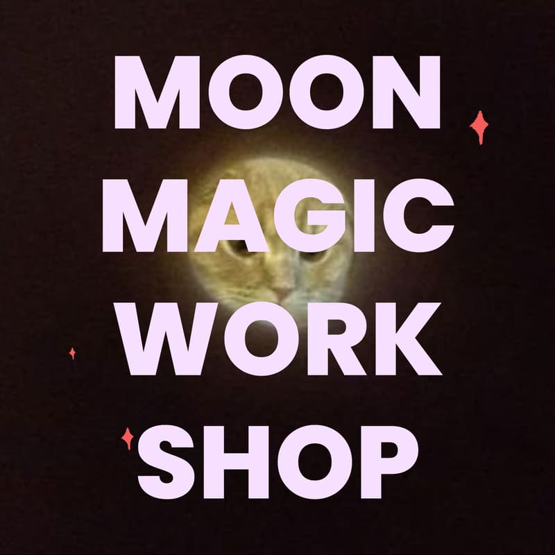 Cover Image for Moon Magic Workshop with Poema Querubin