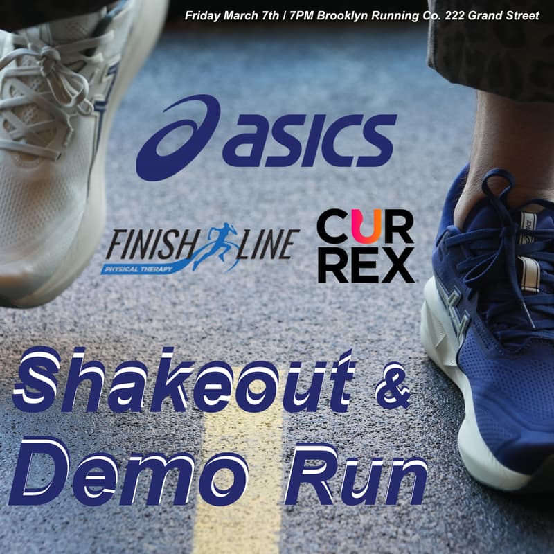 Cover Image for Asics | Finish Line PT | Currex | Half Marathon Shakeout / Demo Run!