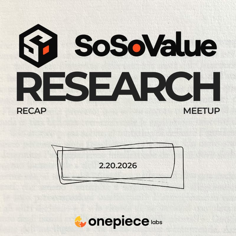 Cover Image for SosoValue Research Competition Meetup