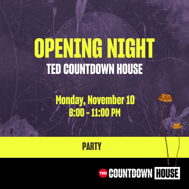 Cover Image for Opening night at TED Countdown House