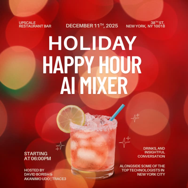 Cover Image for Trace3 Holiday Happy Hour AI Mixer