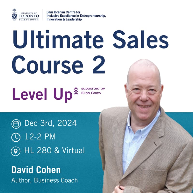 Cover Image for Ultimate Sales Course 2 - Level Up with David Cohen