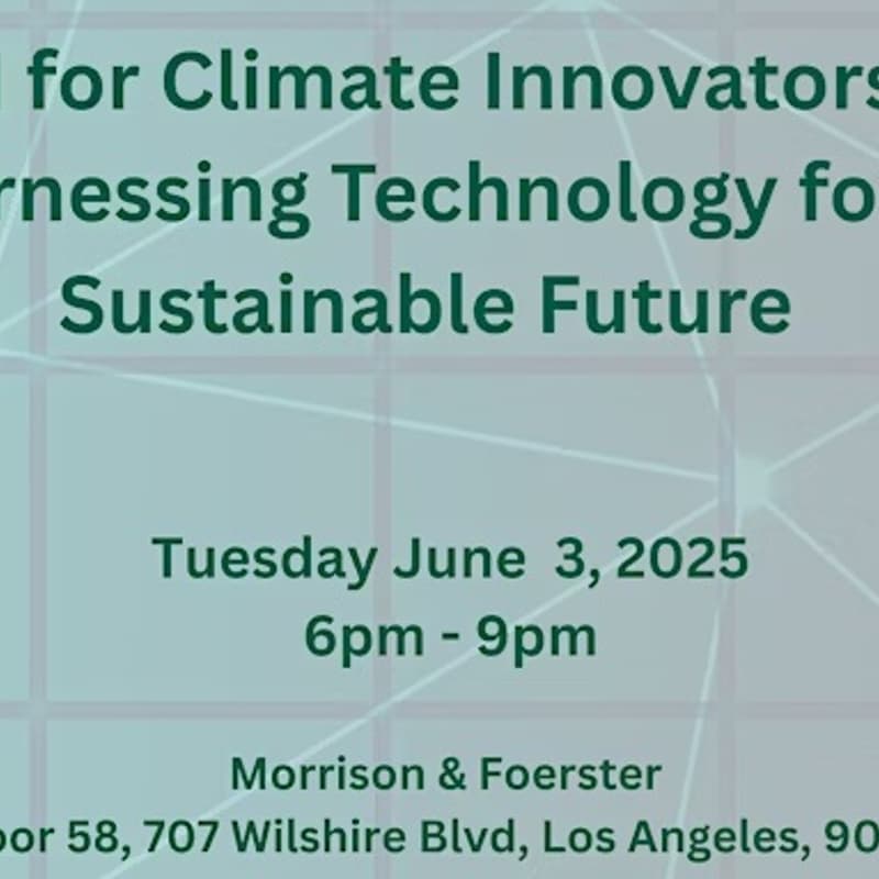 Cover Image for AI for Climate Innovators: Harnessing Technology for a Sustainable Future