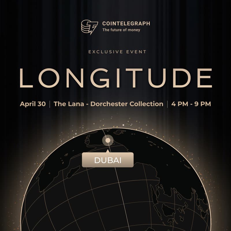 Cover Image for LONGITUDE by Cointelegraph, 10th edition