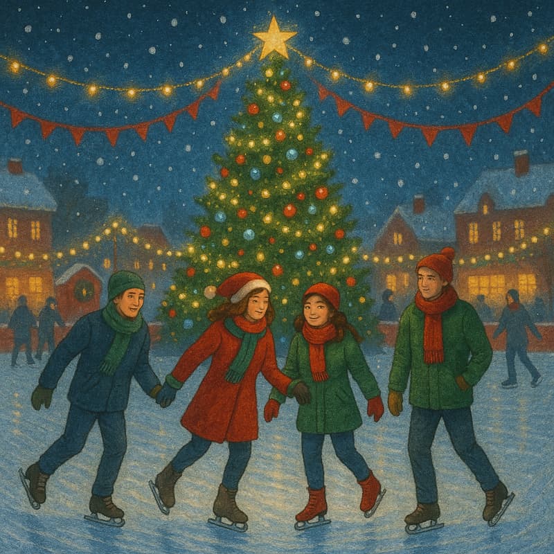Cover Image for Holiday Ice Skate Social