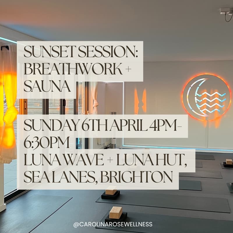 Cover Image for SUNSET SESSION: BREATHWORK + SAUNA