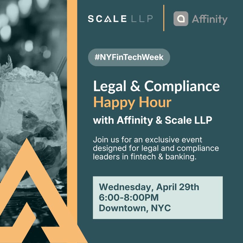 Cover Image for NY Fintech Week Legal & Compliance Happy Hour