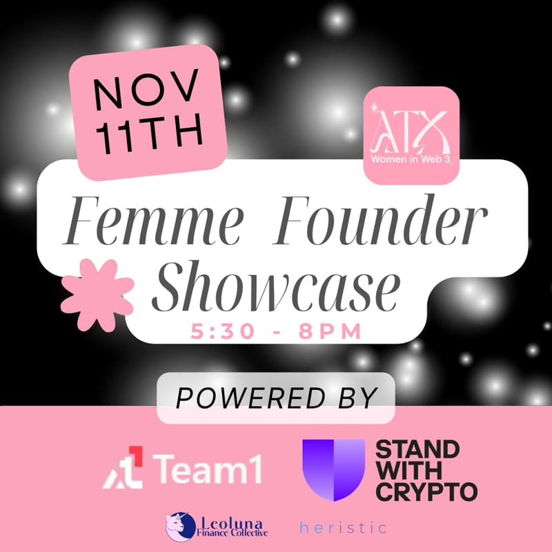 Cover Image for ✨Femme Founder Showcase👯♀️👩💻