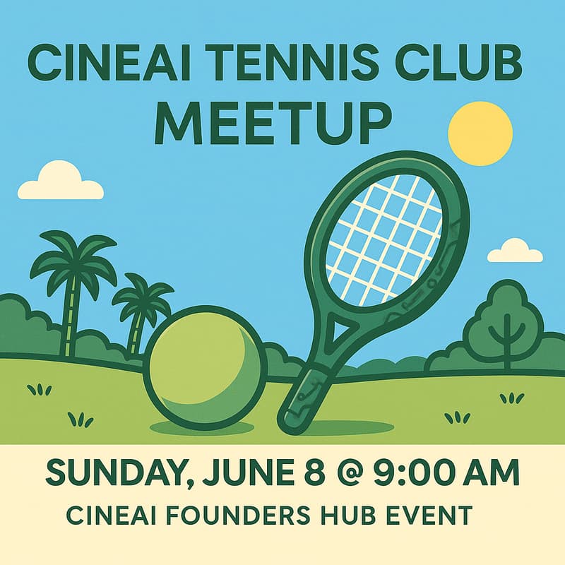 Cover Image for CineAI Tennis Meetup