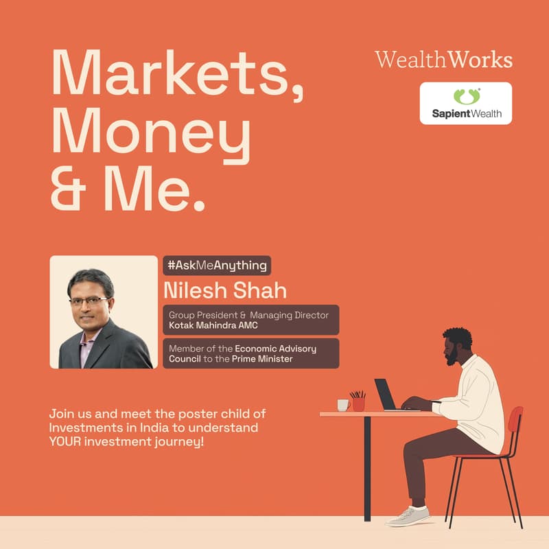 Cover Image for WealthWorks | Investment Unplugged: An AMA evening with Nilesh Shah (Personal Finance)