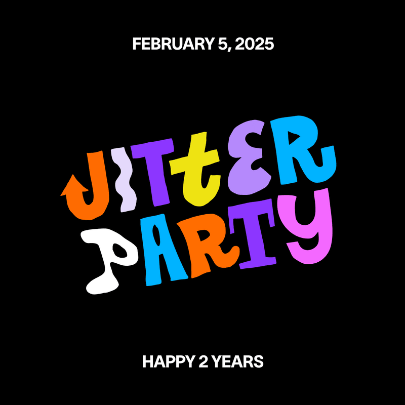 Cover Image for Jitter's 2-year anniversary