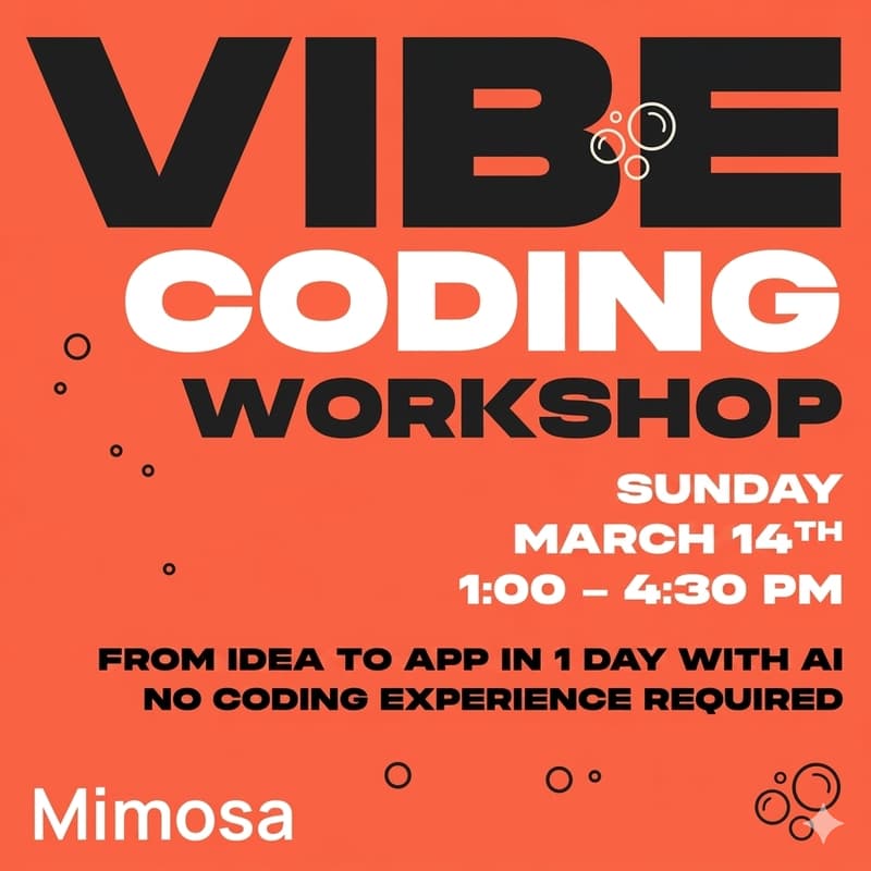 Cover Image for Vibe Coding Foundation - Idea to App with AI in 1 Day