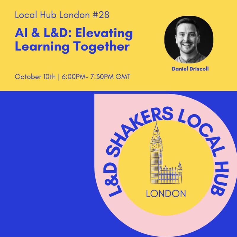 Cover Image for London L&D Shakers Meetup #28