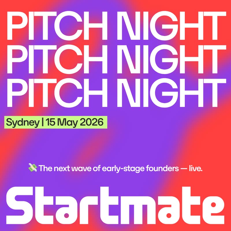 Cover Image for Startmate Pitch Night (Sydney)