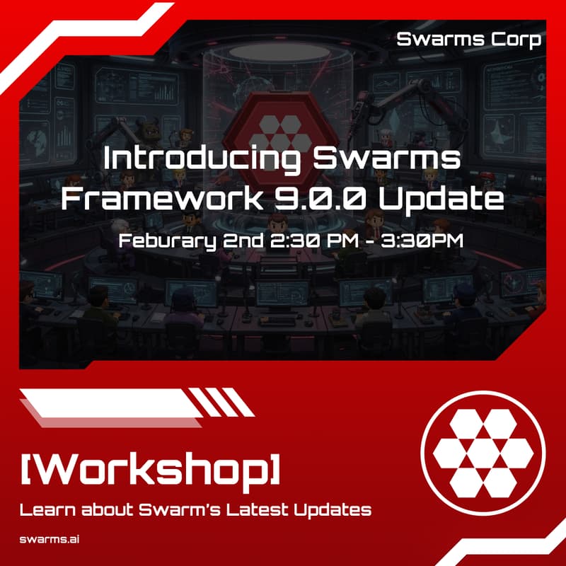 Cover Image for Swarms 9.0.0 Update Workshop: Latest Features, Bug Fixes, and More