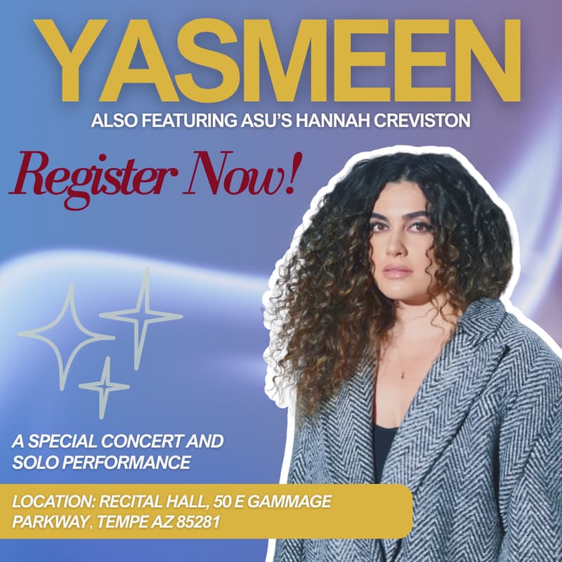 Cover Image for Yasmeen Live at ASU | Genocide Awareness Week Concert