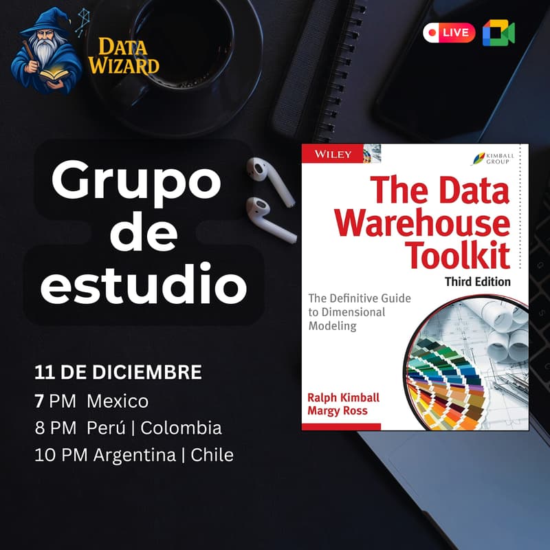 Cover Image for Grupo de estudio: The Data Warehouse Toolkit