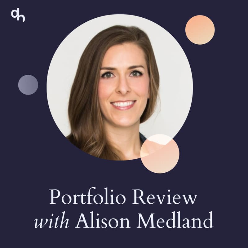 Cover Image for Design Portfolio Review with Alison Medland