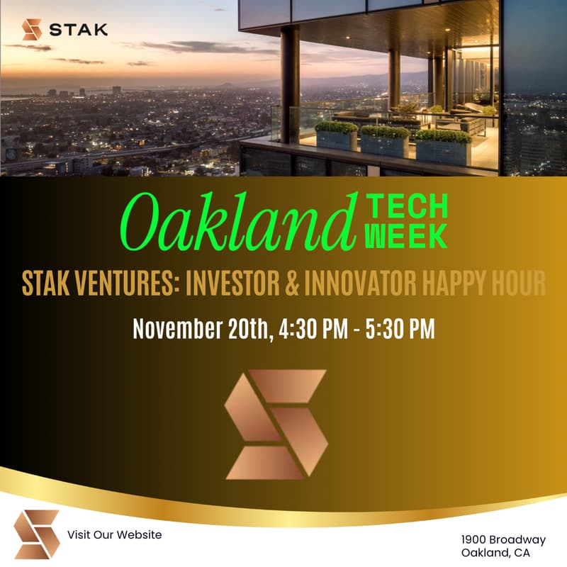 Cover Image for STAK Ventures: Investor & Innovator Happy Hour