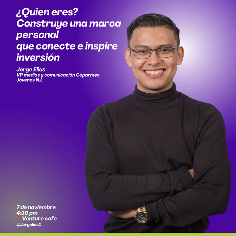 Cover Image for Workshop: ¿Quién eres? Construye una marca personal que conecte e inspire inversión