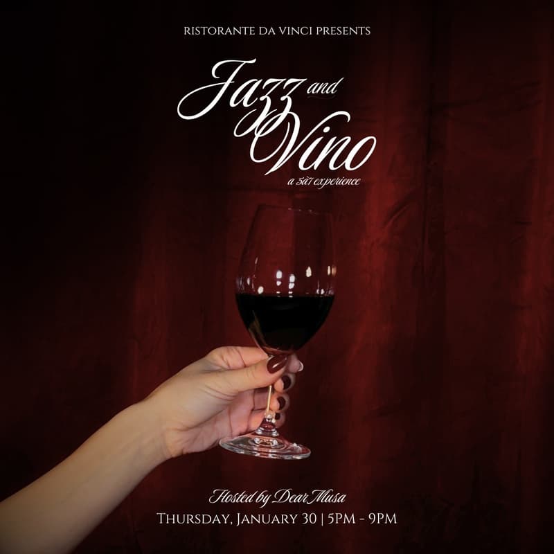 Cover Image for Jazz & Vino (A 5à7 Experience) hosted by Dear Musa
