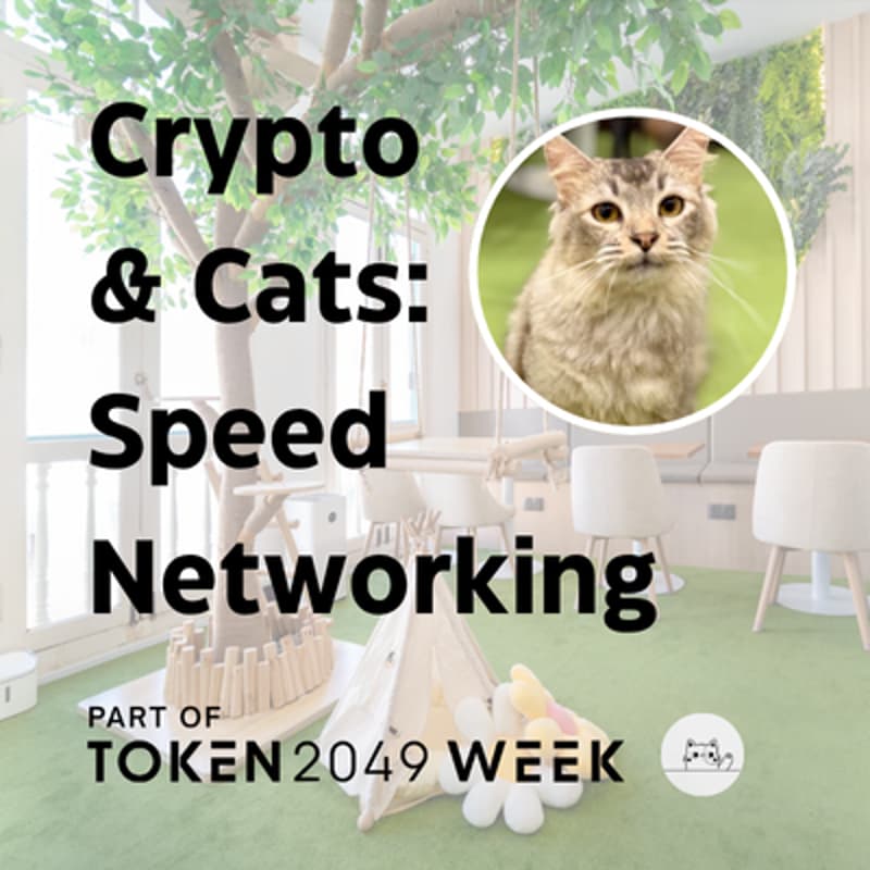 Cover Image for Crypto & Cats: speed networking @ token2049