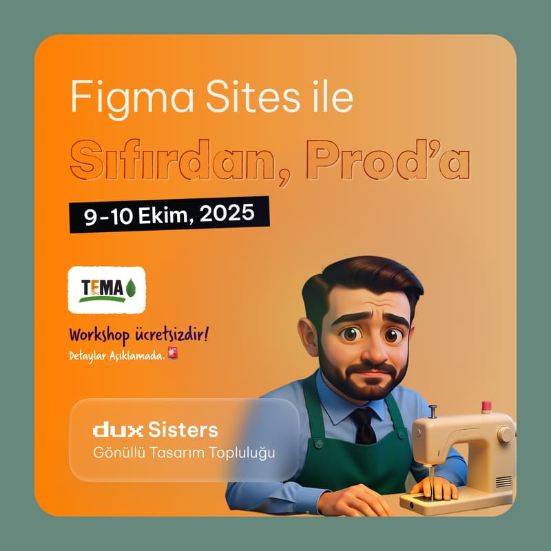 Cover Image for MMW #01 - Figma Sites ile Sıfırdan Prod'a
