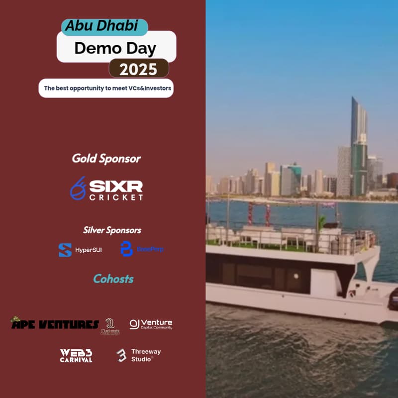 Cover Image for VCC Demo Day (Abu Dhabi 2025 (Private House Boat))