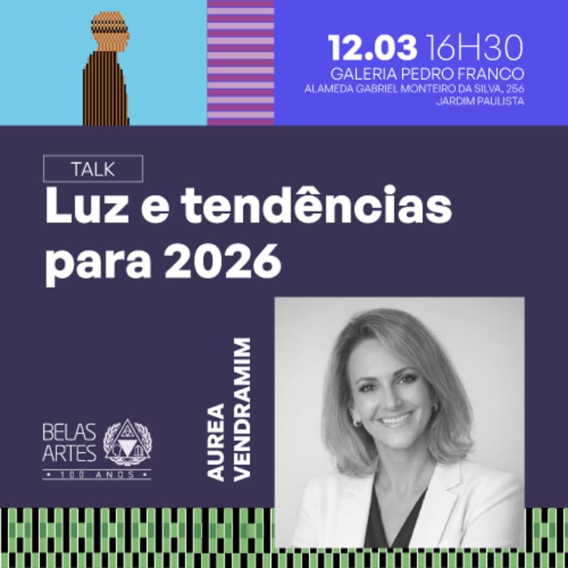 Cover Image for TALK COM Aurea Vendramim - Luz e tendências para 2026