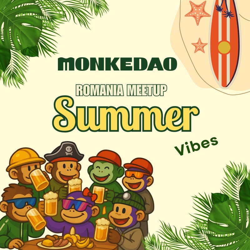 Cover Image for Summer Vibes - MonkeDAO Romania July Meetup