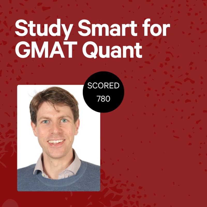 Cover Image for Study Smart for GMAT Quant