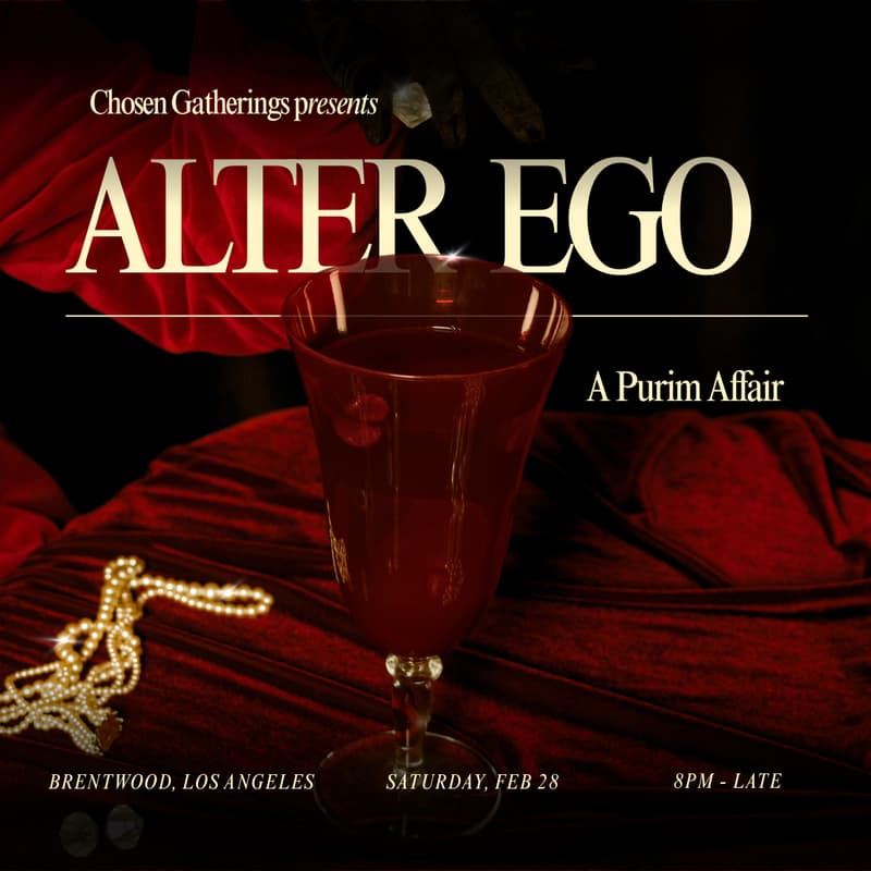 Cover Image for Chosen Gatherings Purim// ALTER EGO