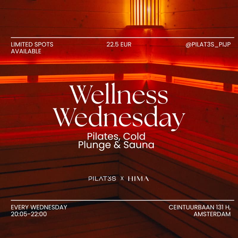 Cover Image for Wellness Wednesday: Pilates, Cold Plunge & Sauna