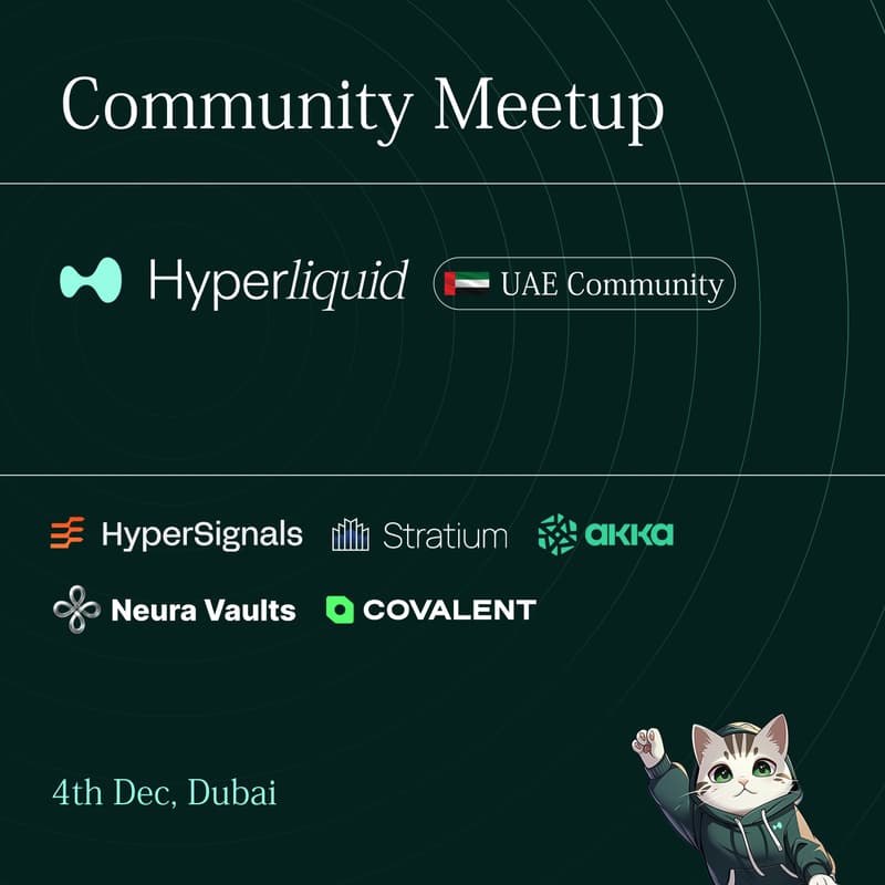 Cover Image for Hyperliquid UAE Community Meetup