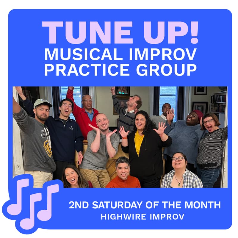 Cover Image for FREE: Tune Up! Musical Improv Practice Group