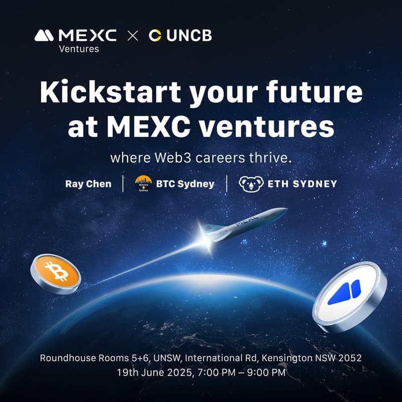 Cover Image for MEXC Ventures x UNCB: Web3 Career Kickstarter Campaign π
