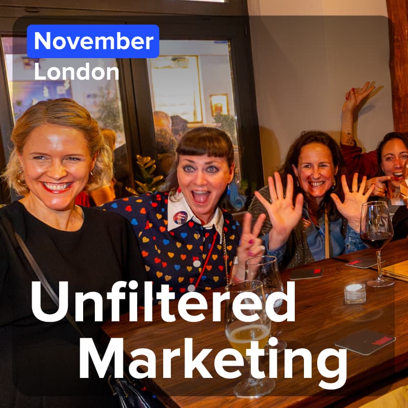 Cover Image for Unfiltered: London's Tech Marketing Meetup - Nov 2025