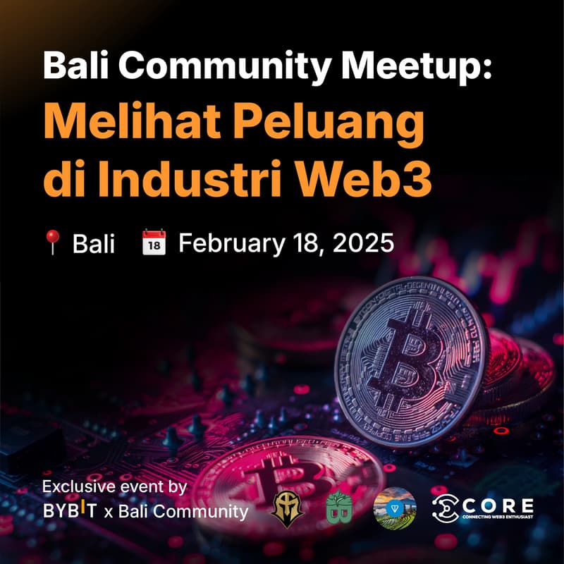 Cover Image for Bali Community Meetup: Melihat Peluang di Industri Web3