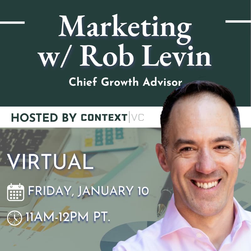 Context Studio: Marketing w/ Rob Levin · Luma