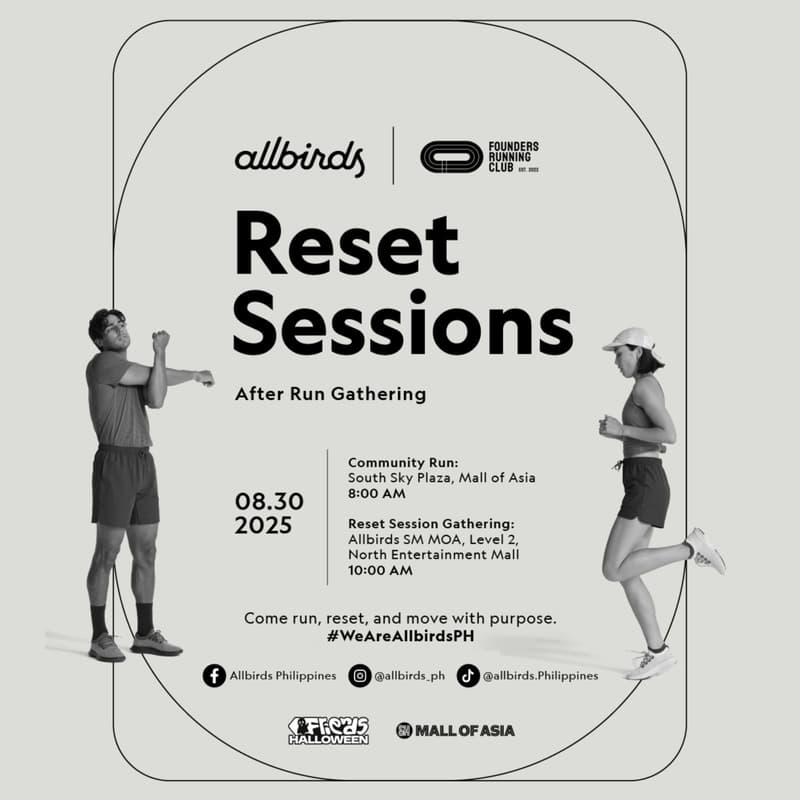 Cover Image for the reset sessions by allbirds x Founders Running Club :: Manila