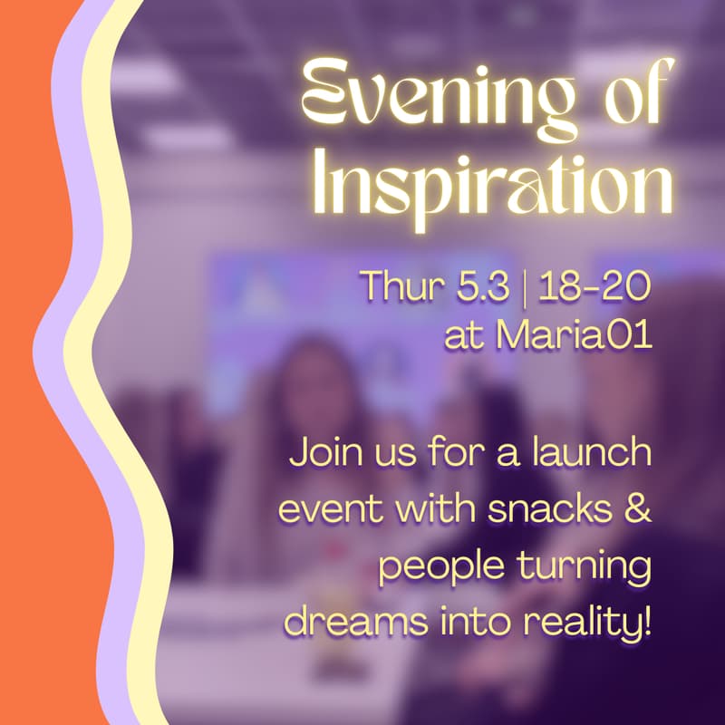 Cover Image for Evening of Inspiration by tmrw.