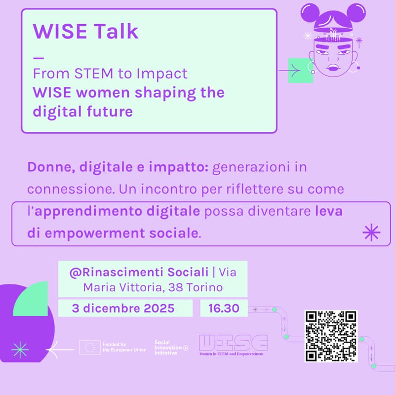 Cover Image for WISE Talk _From STEM to Impact _WISE women shaping the digital future
