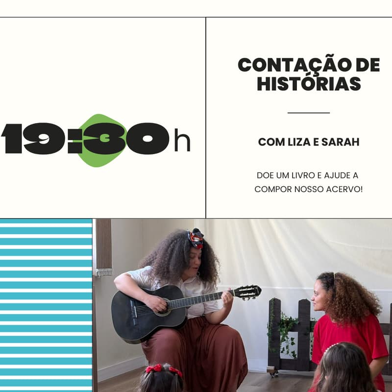 Cover Image for Contação de Histórias | Inauguração Unidade Centro