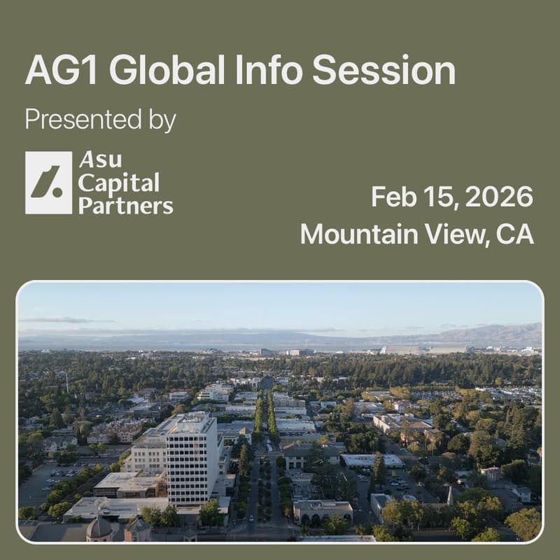 Cover Image for AG1 Global Info Session @ Mountain View