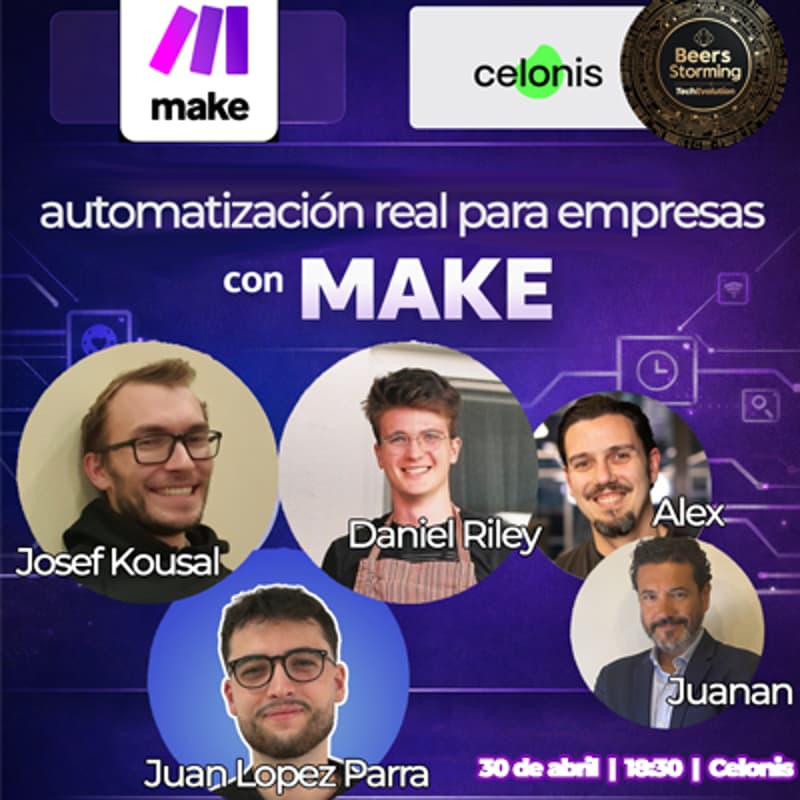 Cover Image for Automatización real para empresas con MAKE