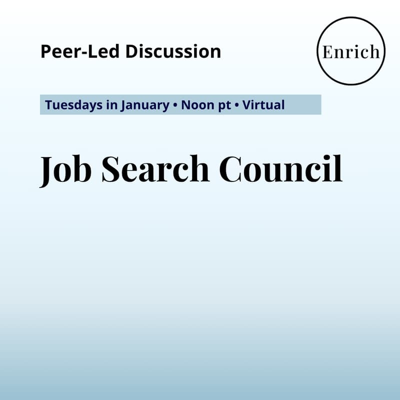 Cover Image for Job Search Council: Session 1
